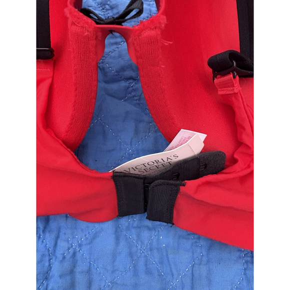 Victoria's Secret Womens Underwire Push Up Bra Size 38D NWT Full Coverage Red - Picture 3 of 6